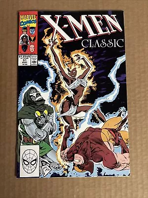 Buy X-men Classic #51 1st Print Marvel Comics (1990) Reprints #147 Wolverine Storm • 2.38£