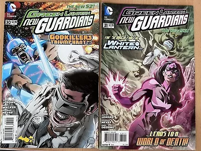 Buy Original DC US Comics: Green Lantern New Guardians # 30-31 (New 52) • 2.66£