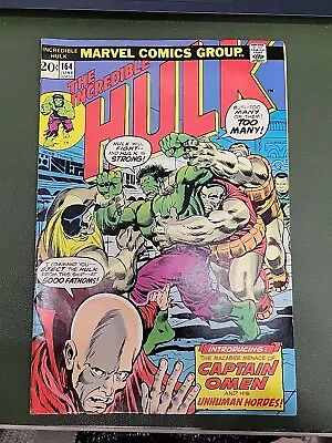 Buy Marvel Comics The Incredible Hulk Vol 1 #164 1973  • 15.89£