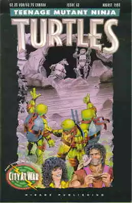 Buy Teenage Mutant Ninja Turtles (1st Series) #62 VF/NM; Mirage | City At War 13 Las • 124.48£
