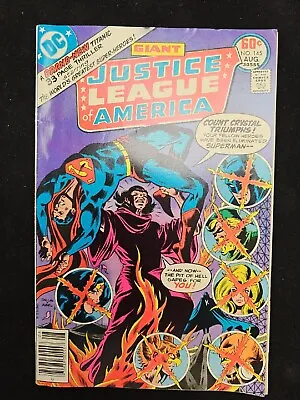 Buy Justice League Of America #145 Death Of Superman Hawkman Steve Englehart (C169) • 4.70£