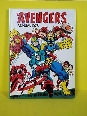 Buy Avengers Annual 1976 UK Hardcover • 30£