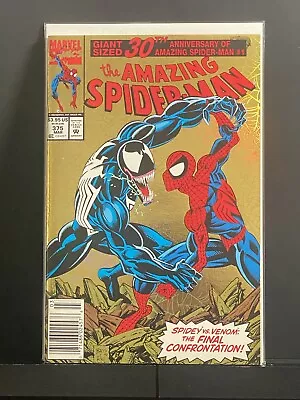 Buy Amazing Spiderman #375 Newstand Rare Inking Error On Cover High Grade Nm • 789.91£