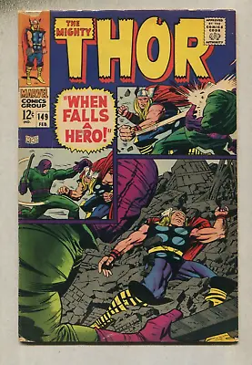 Buy The Mighty Thor: # 149 VG+ When Falls A Hero   Marvel SA • 14.29£