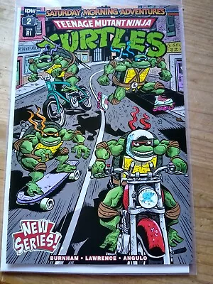 Buy IDW Teenage Mutant Ninja Turtles Saturday Morning Adventures 2 RI 1:10 Variant • 12.99£