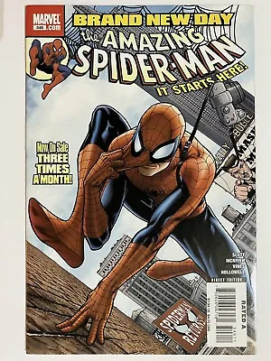 Buy Amazing Spider-Man #546 1st Full App Of Mr. Negative (Marvel 2008) VF • 15.76£