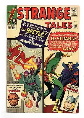 Buy Strange Tales #123 FN+ 6.5 1964 • 209.77£