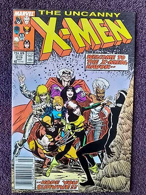 Buy Comics: Uncanny X Men 219 1987 *newstand* Featuring Havok • 8£