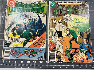 Buy Lot Of 2 1979 Green Lantern 108 & 122 Newsstand DC Comics Green Arrow Fine Guy G • 6.28£