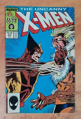 Buy The Uncanny X-Men #222 (Marvel, September 1987) • 15.80£