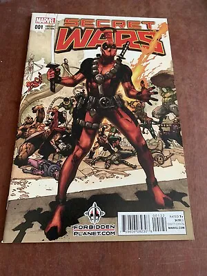 Buy Secret Wars #001 - Variant Cover - Marvel Comics • 1£