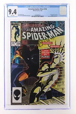 Buy Amazing Spider-Man #256 - Marvel Comics 1984 CGC 9.4 1st Appearance Of Puma (Tho • 30.87£