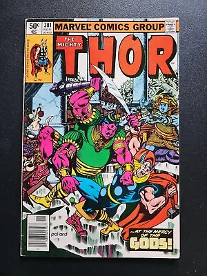 Buy Marvel Comics The Mighty Thor #301 November 1980 1st App Ta-Lo • 11.92£