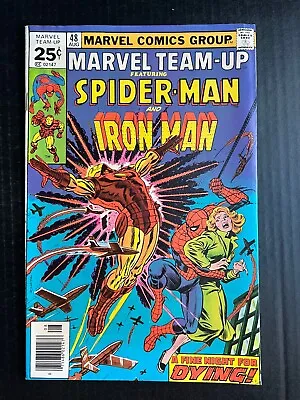 Buy MARVEL TEAM-UP #48 August 1976 First Appearance Of Wraith • 11.92£