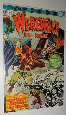 Buy WEREWOLF BY NIGHT #37 3rd MOONKNIGHT  WRIGHTSON COVER 9.0 • 235.50£