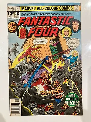 Buy Fantastic Four 185 Very Good Condition 1977 - 1st Nicholas Scratch • 18.50£