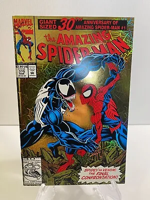 Buy Amazing Spider Man 375 1st App. Ann Weying, 1st App Carl Brock. 30th Anniversary • 12.47£