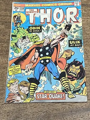 Buy THE MIGHTY THOR COMIC BOOK VOL. 1 No. 239 ~September 1975 ~ Some Damage • 6.50£