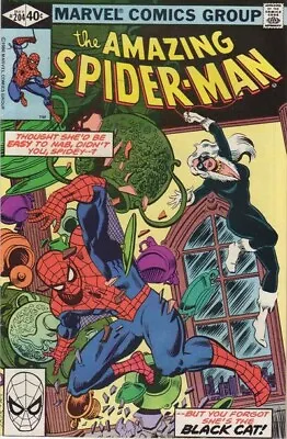Buy Amazing Spider-Man 204 Black Cat Marv Wolfman Keith Pollard Pablo Marcos NM • 11.07£