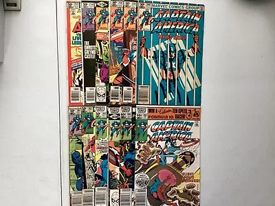 Buy Captain America 255-266 Complete Run VG/VG- 40th Anniversary Mike Zeck • 31.98£