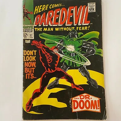 Buy Daredevil #37 - G/VG - Doctor Doom Classic Cover • 39.72£
