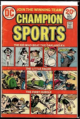 Buy 1973 Champion Sports #1 DC Comic • 7.99£