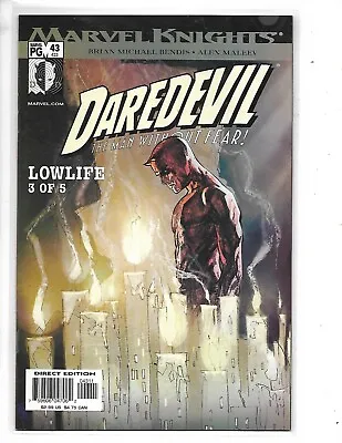 Buy Marvel Comics 2003 Daredevil #43 VF/NM Bendis Maleev • 2.37£