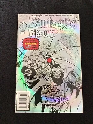 Buy Fantastic Four #400 (1995, Marvel) Foil Cover Comic NM NEWSSTAND UNREAD • 7.16£