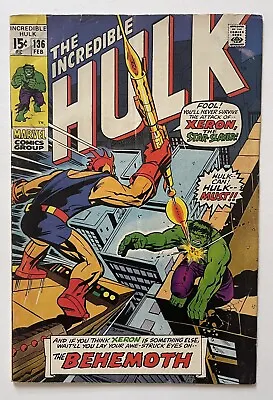 Buy Incredible Hulk #136 (Marvel 1971) 1st Klaatu And Xeron   Roy Thomas/Herb Trimpe • 11.85£