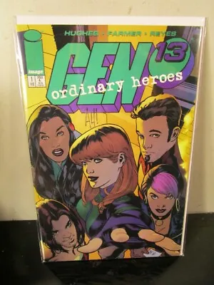 Buy GEN 13 ORDINARY HEROES #1 (1996) IMAGE COMICS SIGNED By ARTIST ADAM HUGHES~ • 10.85£
