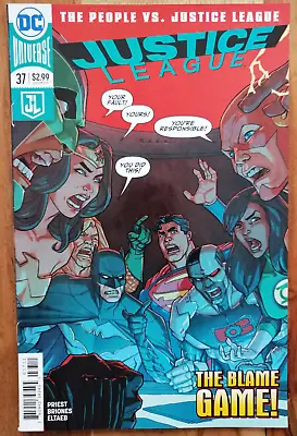 Buy Justice League #37 (2016) / US Comic / Bagged & Boarded / 1st Print • 3.42£