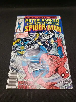 Buy Peter Parker The Spectacular Spider-Man 23 1978 Moon Knight VG • 12.62£