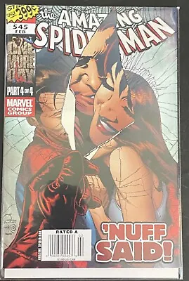 Buy Amazing Spider-Man 545 One More Day - 1st Appearance Newsstand Variant VG+ • 40.18£
