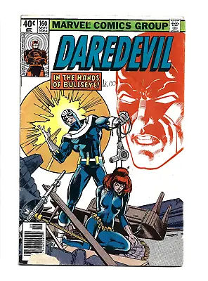 Buy Daredevil #160, GD+ 2.5, Bullseye, Black Widow; Frank Miller Art • 8.71£