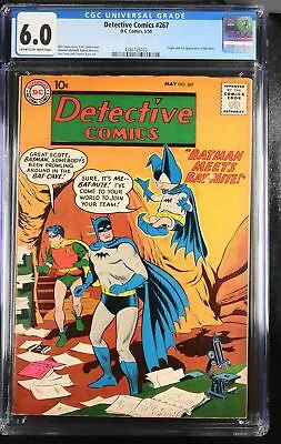 Buy Detective Comics #267 CGC FN 6.0 1st Bat-Mite! Swan/Kaye Cover Art! DC Comics • 1,043.75£