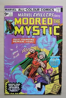 Buy Marvel Chillers #1 Featuring Modred The Mystic - Marvel Comics - Oct 1975 (fn+) • 6.95£