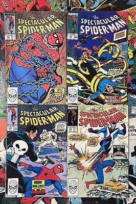 Buy Spectacular Spider-Man #143, 144, 145, 146 Lot Of 4 Marvel Comics 1988-1989 • 9.59£