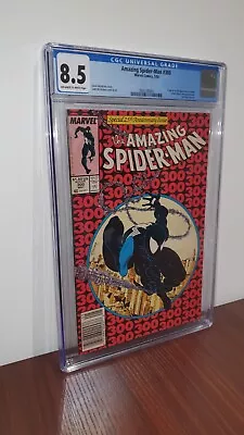 Buy Amazing Spider-Man 300 8.5 CGC Origin And 1st Full App Of Venom 1988 Newsstand  • 320£