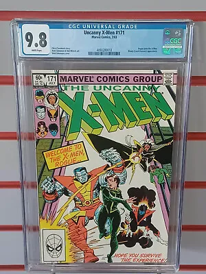 Buy UNCANNY X-MEN #171 (Marvel Comics, 1983) CGC Graded 9.8  ~ WHITE Pages • 98.83£