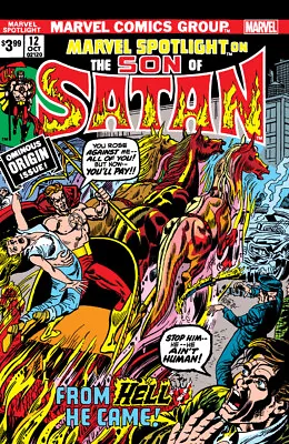 Buy Marvel Spotlight #12 (RARE Facsimile Edition) 1st Hellstorm, Son Of Satan • 9.99£