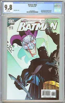 Buy Batman # 663 CGC 9.8 WP 2007 2137250013 Joker & Harley Quinn App • 71.15£
