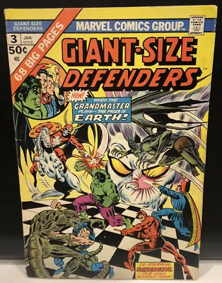 Buy Giant-Size Defenders #3 Comic Marvel Comics 1st App Of Korvac 1975 6.0 • 34.13£