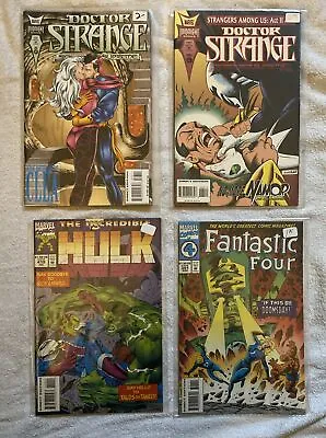 Buy Comic Lot: Incredible Hulk 419/Fantastic Four 391/Doctor Strange 65 & 67(x2) • 7.91£