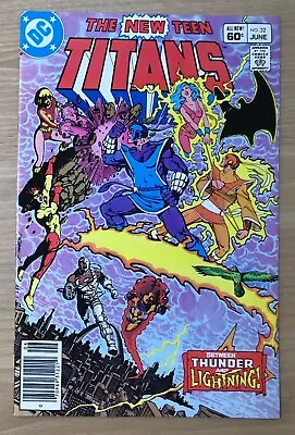 Buy New Teen Titans #32 DC Comics Copper Age 1st App Thunder & Lightning Vf/nm • 3.95£