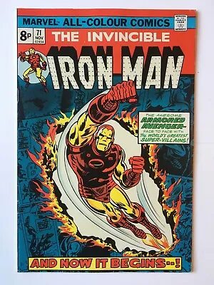 Buy Iron Man #71 VFN (8.0) MARVEL ( Vol 1 1974)  • 15£