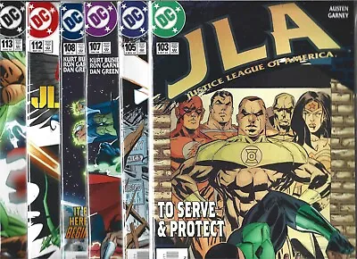 Buy Jla Lot Of 6 - #103 #105 #107 #108 #112 #113 (nm-) Justice League Of America • 6.22£