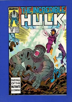 Buy Incredible Hulk #338 Nm 9.4 High Grade Copper Age Marvel • 15.80£