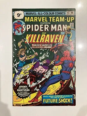 Buy Marvel Team-Up 45 1976 Very Good Condition Spider-Man & Killraven • 4.50£