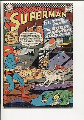 Buy Superman 189 Vf- Boring Swan 1966 • 22.24£