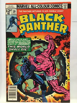 Buy Black Panther #10 (1978) FN+ 1st Print Marvel Comics Jack Kirby • 5.50£